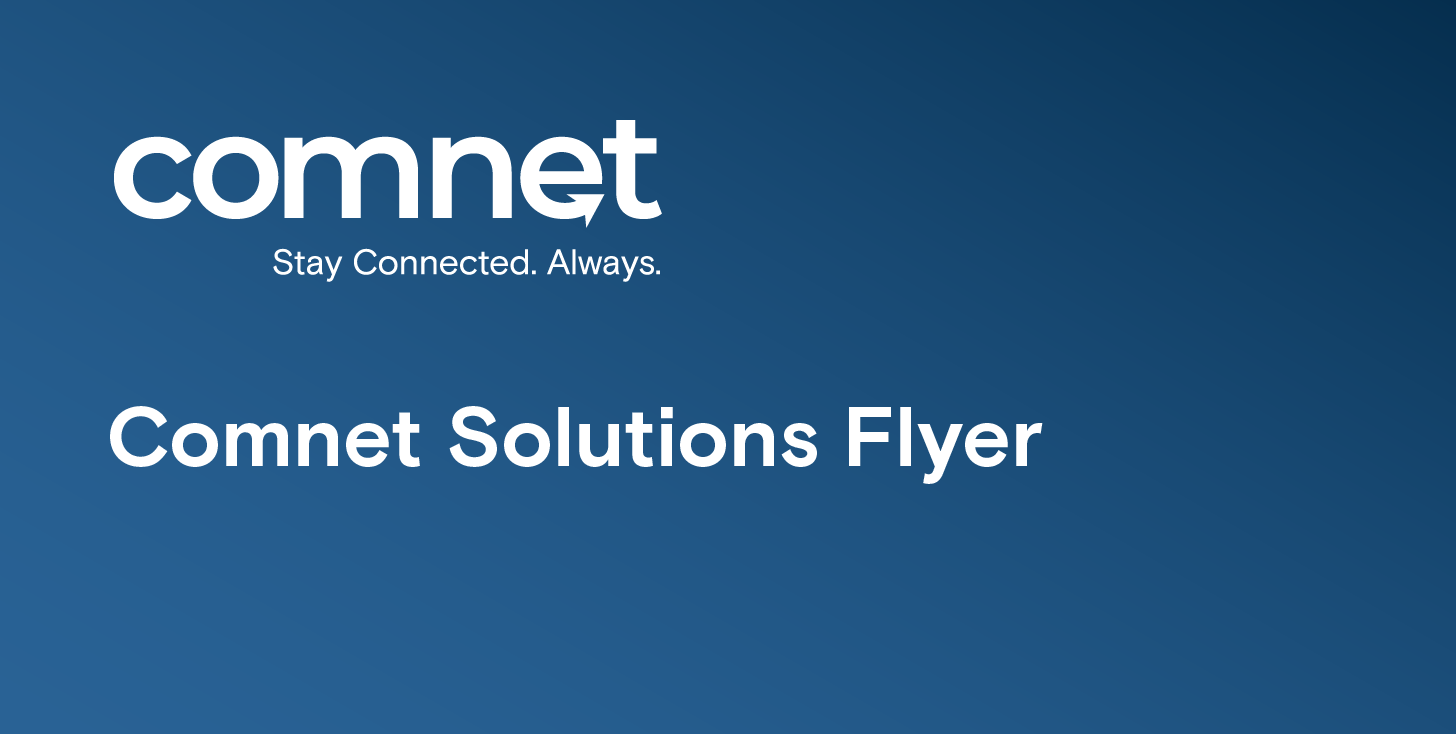 Comnet Solutions Flyer