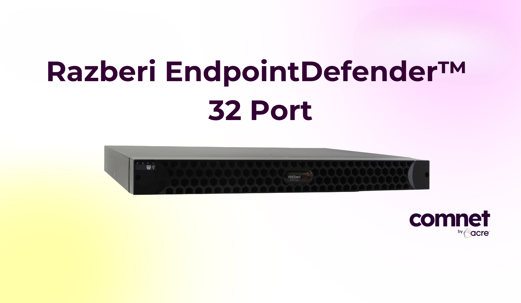 Discover Robust Cybersecurity with the comnet EndpointDefender™ 32 Port